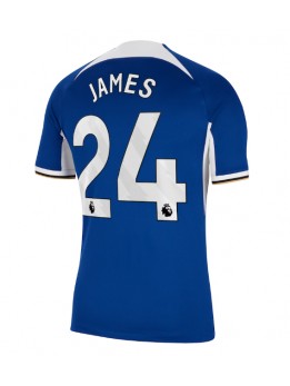 Chelsea Reece James #24 Replika Hemmakläder 2023-24 Kortärmad
